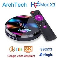 H96 max X3 Android 9.0 TV Box 4GB 128GB 64GB 32GB Amlogic S905X3 Support 5G Wifi 1080p 4K 60fps Google Player Youtube 8K H96MAX Lightinthebox