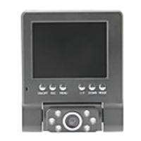 HD 720P 2.7" LCD Screen Dual Camera Car DVR With Dual Lens Rearview Mirror Bulit In Microphone OSD