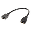 HDMI 1.4V F/F Cable for Smart LED HDTV/APPLE TV/Blu-Ray DVD/WIFI Media Streaming Player(0.1M)