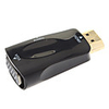 HDMI Male to VGA Female 3.5mm Audio Jack Adapter (BlackGolden)