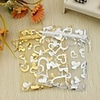 Heart Design Favor Bags With Ribbon - Set of 12 (More Colors)