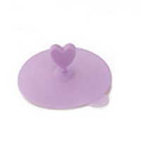 Heart Design Leakage-proof Cup Cap (Random Color)