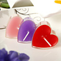 Heart Design Small Candle(set of 12)