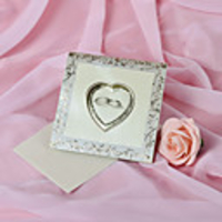Heart Design Wedding Invitation - Set of 50