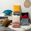 Holland Velvet Cushion Cover 1PC Soft Decorative Square Lumbar Throw Pillow Cover Cushion Case Pillowcase for Sofa Bedroom Livingroom Outdoor Superior Quality Machine Washable Outdoor Cushion for Sofa Couch Bed Chair Lightinthebox