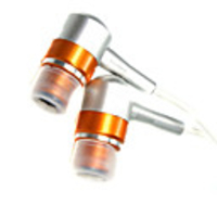 In-Ear Stereo Earphones (Orange)