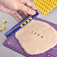 Interchangeable Cookie Stamps,  Mini Alphanumeric Cookie Cutter,  Alphabet And Numbers Cookie Embosser,  Cake Candy Decorating Tools,  DIY Kitchen Baking Tools