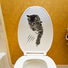 Interesting Animal Toilet Stickers - Animal Wall Stickers Animals Bathroom / IndoorInteresting animal Lightinthebox