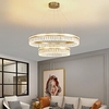 Italian light luxury crystal living room chandelier modern simple round master bedroom lamp creative dining room Lightinthebox