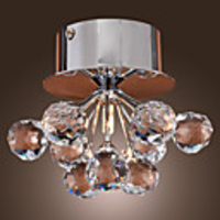 K9 Crystal Flush Mount in Floral Shape (G4 Bulb Base)