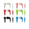 KA-16 3.5 High Quality Style In-Ear Earphones MIC -White / Black / Pink / Red /Blue/Green