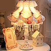 Korean Style Rural Table Lamp With Beads