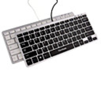KU855 USB Wired Optical Chocolate Keyboard with Mousepad