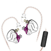 KZ ZSN 1BA1DD Hybrid Technology In Ear Earphones HIFI DJ Monitor Music Running Sport Earphones Headset Noise Isolating Earbuds Lightinthebox