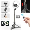 L07 35 Inch Selfie Stick Bluetooth Ring Light Professional Tripod Phone Stabilizer For iPhone14 pro 13 Samsung Go Pro Max Camera Lightinthebox