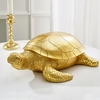 Large Tortoise Jewelry Home Decoration Living Room Decoration Gold Foil Silver Foil Tortoise Resin Crafts Gifts 1PC Lightinthebox