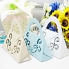 Laser Cut Flower Favor Bag - Set of 12 (More Colors)