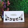Laser Cut Flower Place Card - Set of 20