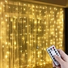 LED Window Curtain String Lights 3x3m Wedding Decoration 300 LEDs with 8 Lighting Modes Christmas Fairy Lights Home Décor Lights for Wedding Bedroom Party Garden Patio Lightinthebox