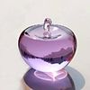 Lilac Crystal Apple Keepsake