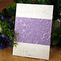 Lilac Pattern Envelope - Set of 12