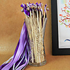 Lilac Wedding Ribbon Wan--(Set of 10)
