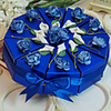 Lily And Rose Cake Favor Box (Set of 10)