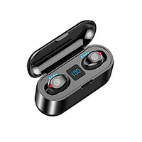 LITBest F9-8 TWS Wireless Earbuds 2000mAh Charging Box Power Bank Automatic Pairing Touch Control Bluetooth5.0 IPX7 Waterproof LED Power Display Stereo True Wireless Headset Mobilephone Holder Lightinthebox
