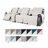 Loveseat Recliner Cover with Console,  Sofa Cover Couch Towel Mat for 2 or 3 Seater Recliner,  Non-Slip Reclining Slipcover for Pet with Elastic Straps Lightinthebox