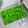 Loving Green Clover Digital Printing Floor Mat Modern Bath Mats Nonwoven / Memory Foam Novelty Bathroom Lightinthebox