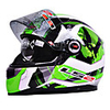 LS2-4 NEW Double Lenses Fiberglass Material Motorcycle Motorcross Half Helmet (Optional Colors Optianl Lenses)