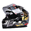 LS2-5 NEW Double Lenses Fiberglass Material Motorcycle Motorcross Half Helmet (Optional Colors Optianl Lenses)