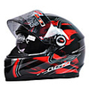 LS2-6 NEW Double Lenses Fiberglass Material Motorcycle Motorcross Half Helmet (Optional Colors Optianl Lenses)