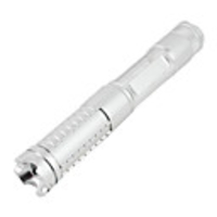 LT-087 Zoom Green Laser Pointer(5mW, 532nm, 1x16650, Silver)