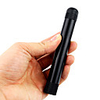 LT-LM02 Aluminium Aolly Zoom Red Laser Pointer(2mW, 650nm, 1xCR2032, Black)