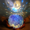 LT.Squishies Romance Star Galaxy Starry Sky LED Lighting Night Light Projector Lamp Rechargeable Glow Glow in the Dark Rotate Kids Baby Toddler for Birthday Gifts and Party Favors Lightinthebox