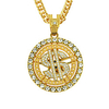 LUREME White Diamond Pendant Necklace Floral Floral / Botanicals European Rock Boho Diamond Alloy Silver 76 cm Necklace Jewelry 1pc For Street Birthday Party Festival Lightinthebox