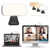 LUXCEO Video Conference Lighting Zoom Light for Remote Working Webcam Lighting for Laptop Zoom Calls Live Streaming Online Class Self Broadcasting Video Light for Zoom Meeting with 3 Light Modes Lightinthebox