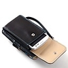 Luxury Spain Full Grain Cow Leather Purse with Mobile Phone Pockeet and Card Holder Place