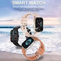 M32 Smart Watch 1.85 inch Smartwatch Fitness Running Watch Bluetooth Pedometer Activity Tracker Sleep Tracker Compatible with Android iOS Men Waterproof Long Standby Hands-Free Calls IP 67 42mm Watch Lightinthebox