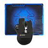M590 USB Wired Fashion Optical Precise Mouse with Mousepad