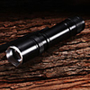 M8001 Adjustable Focus 3-Mode 1xCree XM-L2 T6 Impact Resistant LED Flashlights(1x18650, 1800LM, Black)