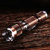 M8002 Adjustable Focus 5-Mode 1xCree XM-L2 T6 Impact Resistant LED Flashlights(1x18650, 1800LM, Copper)