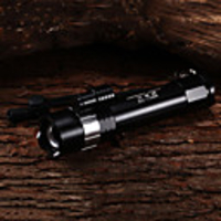 M8007 Adjustable Focus 3-Mode 2xCree XP-E R2 LED Flashlights(1x18650, 800LM, Black)