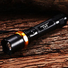 M8012 Adjustable Focus 3-Mode 1xCree XP-E R2 Rechargeable LED Flashlights(1x18650, 800LM, Black)
