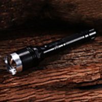 M8040 Rechargeable 3-Mode 1xCree XM-L2 T6 LED Flashlights(1x18650, 1800LM, Black)