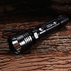 M8057 Rechargeable 3-Mode 1xCree XP-E R2 LED Flashlights(1x18650, 800LM, Black)