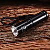 M8065 Adjustable Focus 3-Mode 1xCree XP-E R2 LED Flashlights(1x14500, 800LM, Black)
