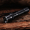 M8073 Adjustable Focus 3-Mode 1xCree XM-L2 T6 Rechargeable LED Flashlights(1x18650, 1800LM, Green)