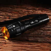 M8080 5-Mode 1xCree XM-L2 T6 LED Flashlights(1x18650, 1800LM, Black)